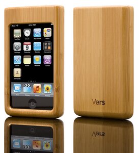 iPod Schutzhülle aus Bambus - Vers