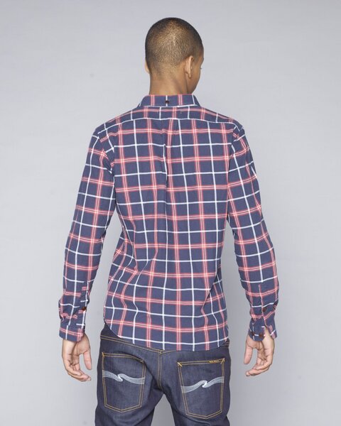 Brushed Flanel Shirt - KnowledgeCotton Apparel