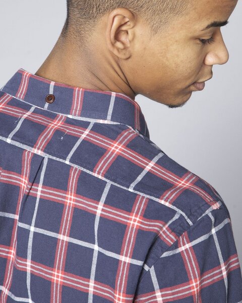 Brushed Flanel Shirt - KnowledgeCotton Apparel