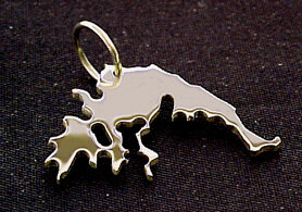 GRIECHENLAND Kettenanhänger in 925 Silber - S.W.w. Schmuckwaren