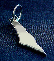 ISRAEL Kettenanhänger in 925 Silber - S.W.w. Schmuckwaren