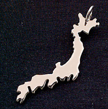 JAPAN Kettenanhänger in 925 Silber - S.W.w. Schmuckwaren