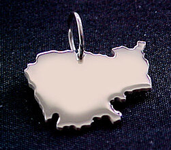 KAMBODSCHA Kettenanhänger in 925 Silber - S.W.w. Schmuckwaren