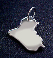 IRAK Kettenanhänger in 925 Silber - S.W.w. Schmuckwaren