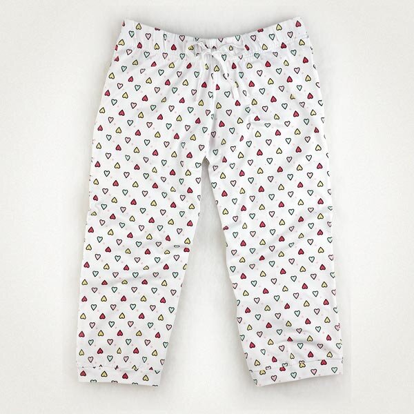 Fair Heart Cropped Pyjama - Lifes not fair but my knickers are!