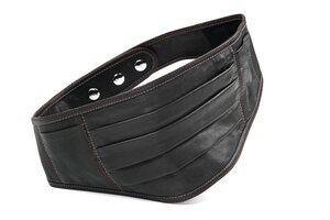 Money Belt aus Rhabarberleder - deepmello
