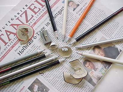 Papierbleistift 25 Stück - Papierbleistift