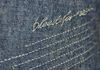 Indigo Hemp Shirt - bleed
