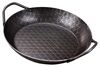 PROFI schmiedeeiserne Servierpfanne (/) 28 cm -- extra hoher Rand -- - Gräwe