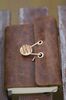 Moleskine Leder/Filz-Einband - filz:stueck