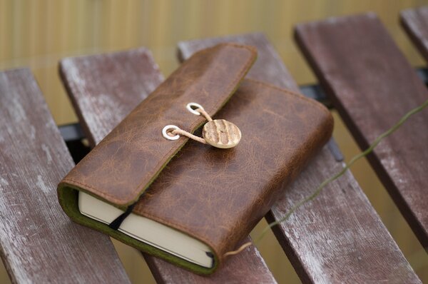 Moleskine Leder/Filz-Einband - filz:stueck