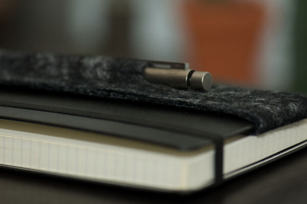 Moleskine Stifthalter - filz:stueck