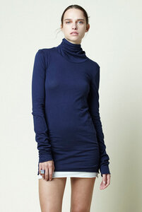 Lengthened Turtleneck - Stewart+Brown