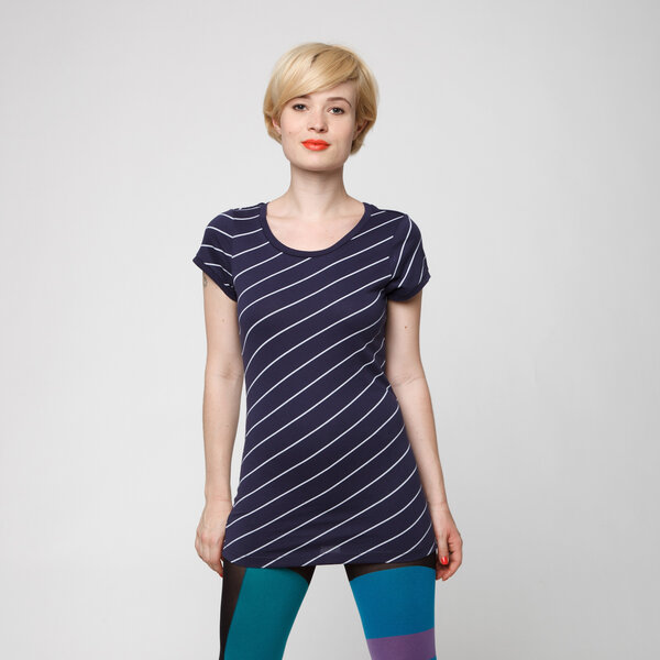 TT11 AllStriped Supercut white/navy - THOKKTHOKK