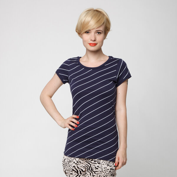 TT11 AllStriped Supercut white/navy - THOKKTHOKK