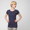 TT11 AllStriped Supercut white/navy - THOKKTHOKK