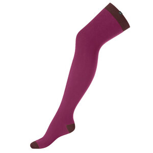 The Colours - Purple Chocolate - Overknees - MINGA BERLIN