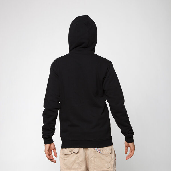 THOKKTHOKK TT1004 YOKE ZIP HOODIE  black - THOKKTHOKK
