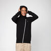 THOKKTHOKK TT1004 YOKE ZIP HOODIE  black - THOKKTHOKK