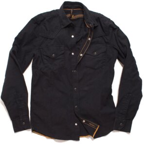 Hemd Luke organic deep shade - Nudie Jeans