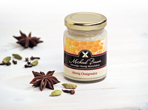 Honig mit Chai-Gewürz - Altländer Honig-Manufaktur & Manufruktur