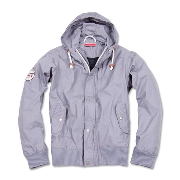 Rubberised Canvas Jacket - KnowledgeCotton Apparel