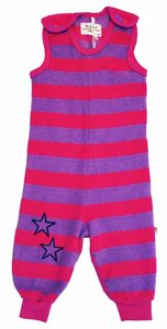 Green Cotton Frottee Strampler, Farbe: pink-hyacinth - Green Cotton