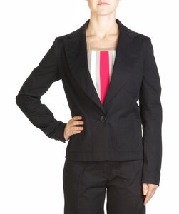 Baumwoll Blazer schwarz - KAMI Organic Collection