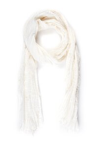 Falten Halstuch weiß - KAMI Organic Collection