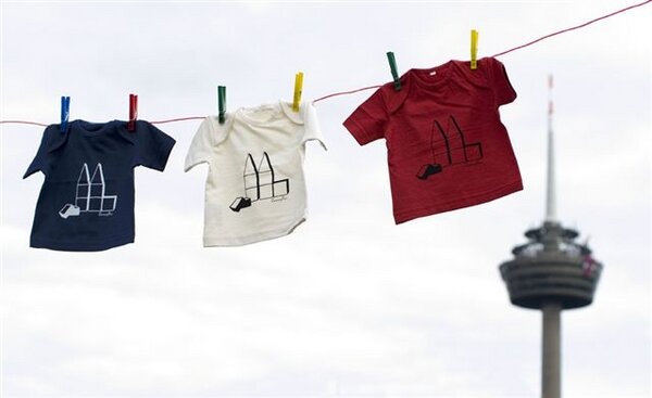 babyshirt 'bauklötze' - LaissezFair