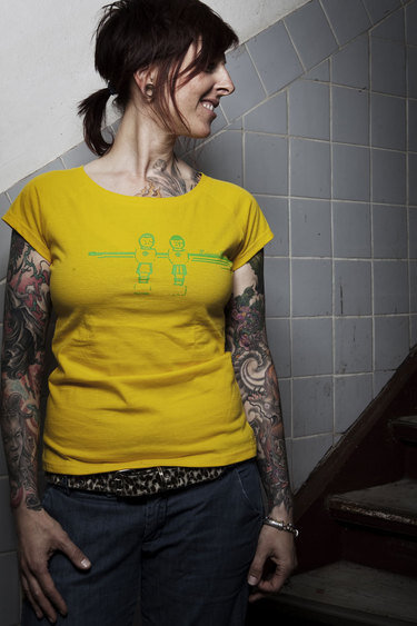 shirt 'kicker' women - LaissezFair
