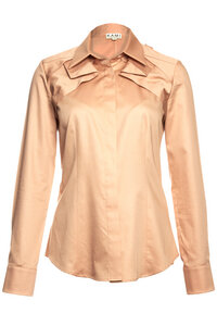 Bluse im Nude-Farbton - KAMI Organic Collection