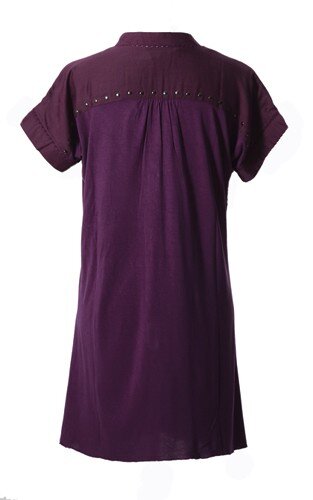 Tunika-Kleid Nectar, weinrot - Ivana Basilotta
