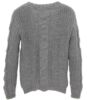 Strickjacke mit Zopfmuster - The Baand