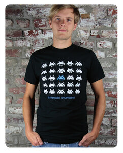 Strange Invaders T-Shirt Männer - Trusted Fair Trade Clothing