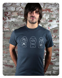 X-O Männchen T-Shirt Männer - Trusted Fair Trade Clothing