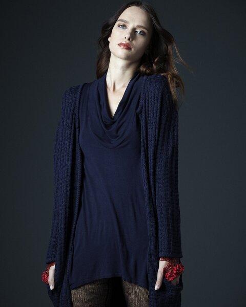 Stewart+Brown - Waffle Coat Sweater - Stewart+Brown