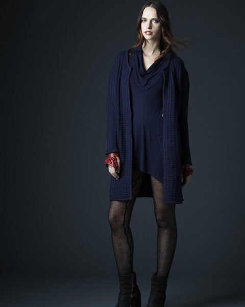 Stewart+Brown - Waffle Coat Sweater - Stewart+Brown