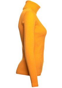 Rollkragenpullover - orange - KAMI Organic Collection