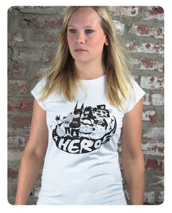 Heroes Frauen T-Shirt - Trusted Fair Trade Clothing
