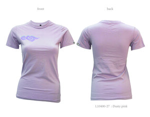 Ladies Short Sleeve Tee with Clouds - Chakura by Ku Ambiance