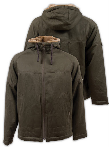 MENS CLASSIC HOODED JACKET - HEMP HOODLAMB