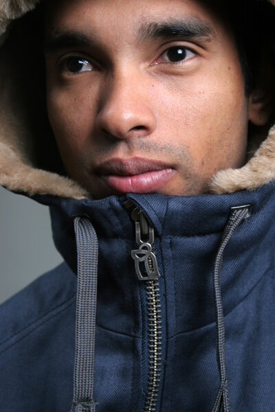 MENS CLASSIC HOODED JACKET - HEMP HOODLAMB