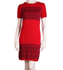 Pattern Knit Dress - Braintree