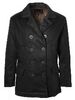 MENS LONG P-COAT - HEMP HOODLAMB