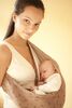 Bio Baby Sling Midnight / Celeryprint - bumbaumel