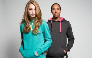 Unisex Contrast Hoody Pewter Grey - Epona