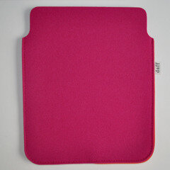 Filz iPad Hülle / PadBag himbeer - Daff