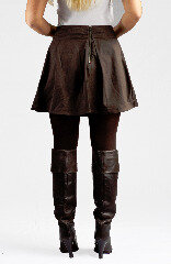 Pauna Solid Skirt braun - Kuyichi