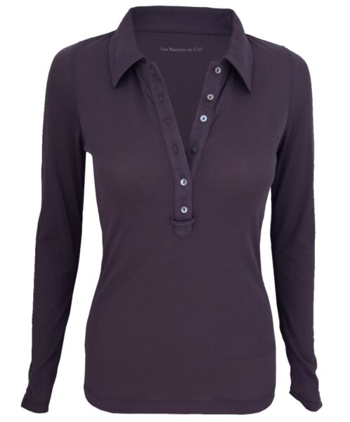 Longsleeve mit Knopfleiste - Les Racines Du Ciel
